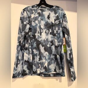 Title Nine Long Sleeve Winter Train Top - Denali Size L
